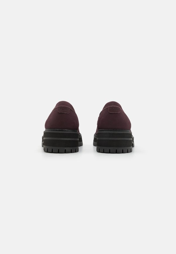CARA - Slip-ons - plum2