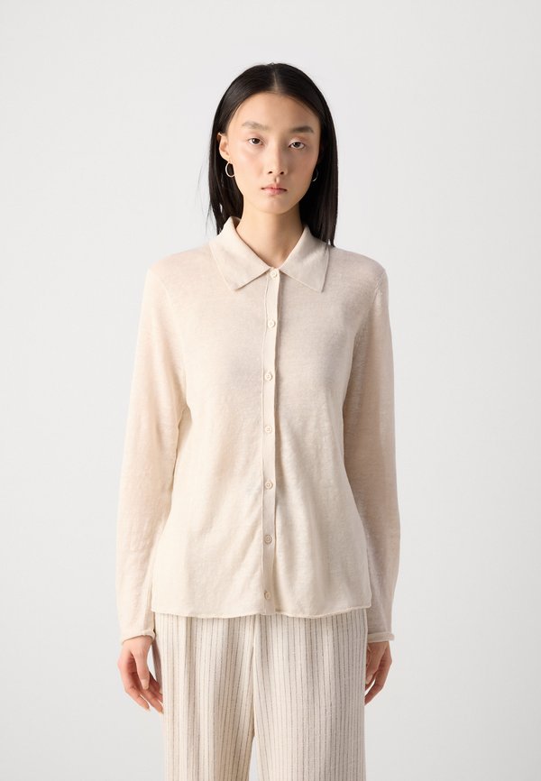 Button-down blouse - silky stone4