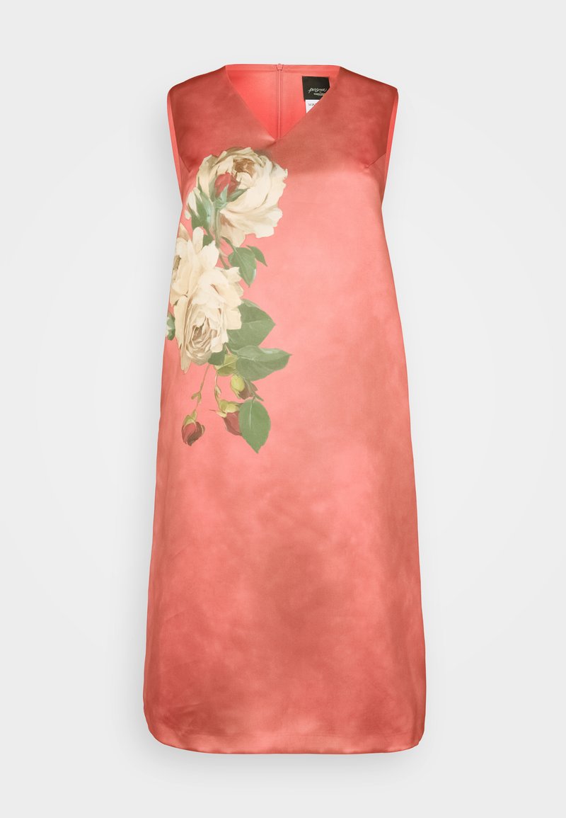 Persona by Marina Rinaldi Cocktailjurk koraalrood