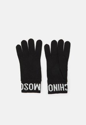 MOSCHINO GLOVE - Sõrmkindad - black