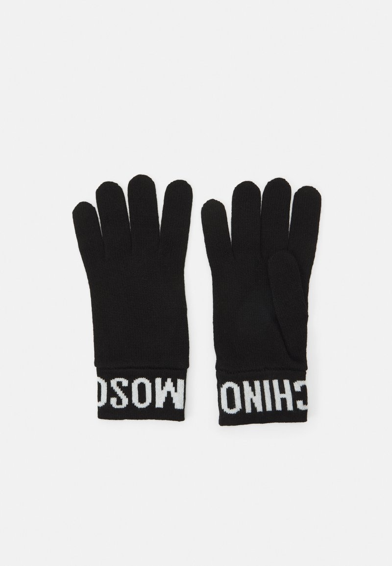 MOSCHINO GLOVE - Hansker - black