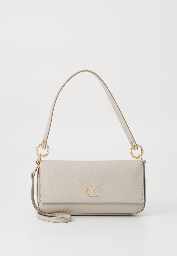 MINIMAL MONOGRAM SHOULDER POUCH - Handbag - chateau