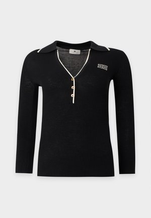 Elisabetta Franchi, Strickpullover - nero/burro