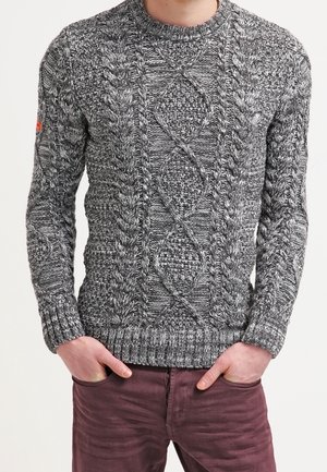 Trui - mottled grey