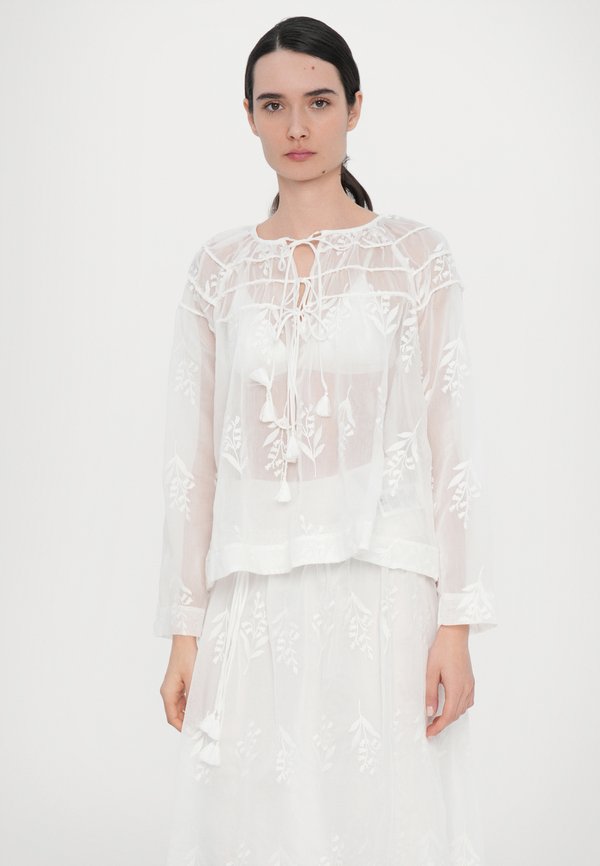 ULINE - Maxi skirt - ivory4