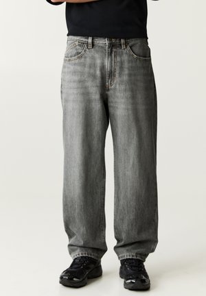 LOOSE - Laza szabású farmerek - dark grey
