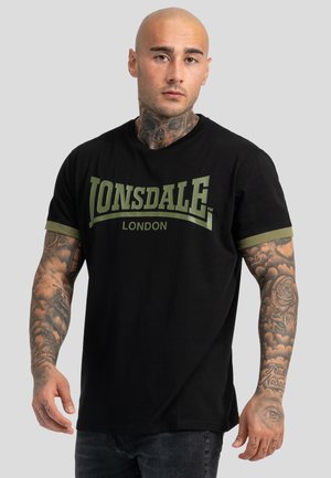 Lonsdale T-shirts print - Black Olive