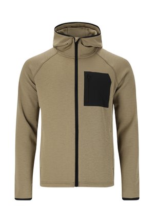 Endurance MIDLAYER DEERTO - Sweatjacke - beige