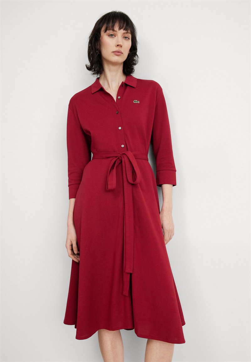 Lacoste Robe de jour - turkey red/rouge - ZALANDO.FR