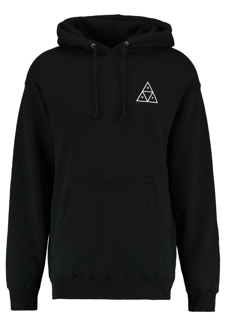 HUF ESSENTIALS HOODIE Hoodie blackZwart Zalando.nl HUF ESSENTIALS HOODIE Hoodie blackZwart Zalando.nl