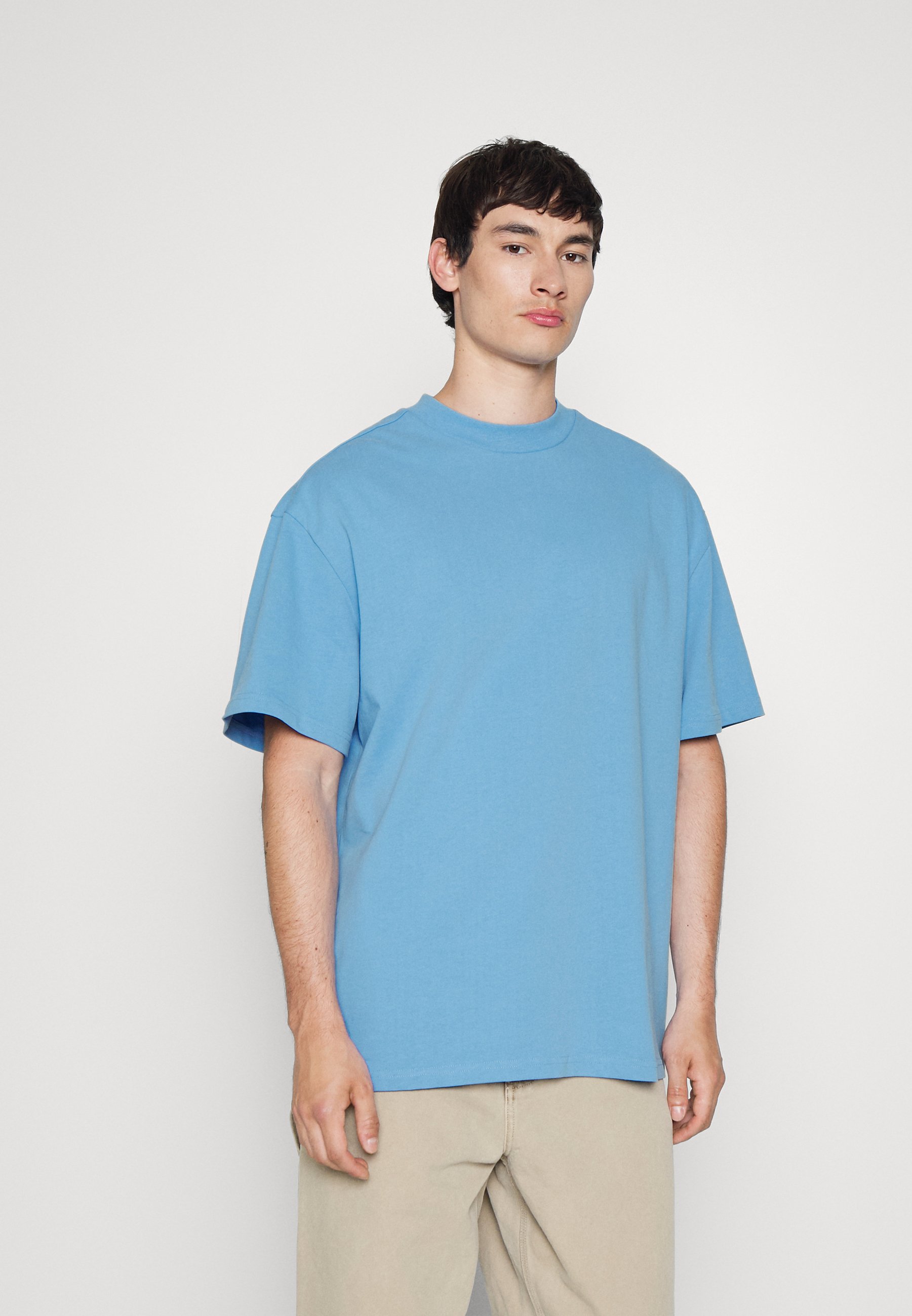 Weekday GREAT - Basic T-shirt - blue 