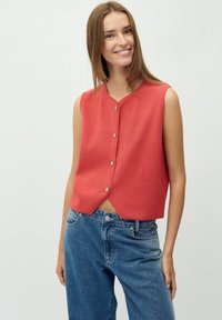 mbyM - BASIA-M - Waistcoat - red candy Thumbnail Image 1