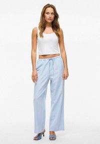VILA Pantalones - kentucky blue