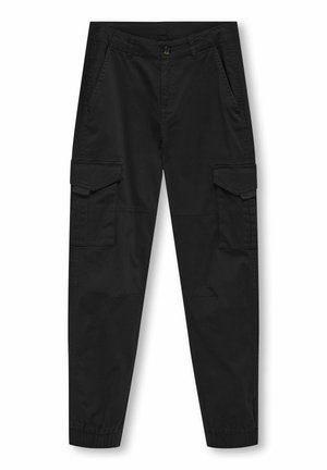 Pantalones cargo - black