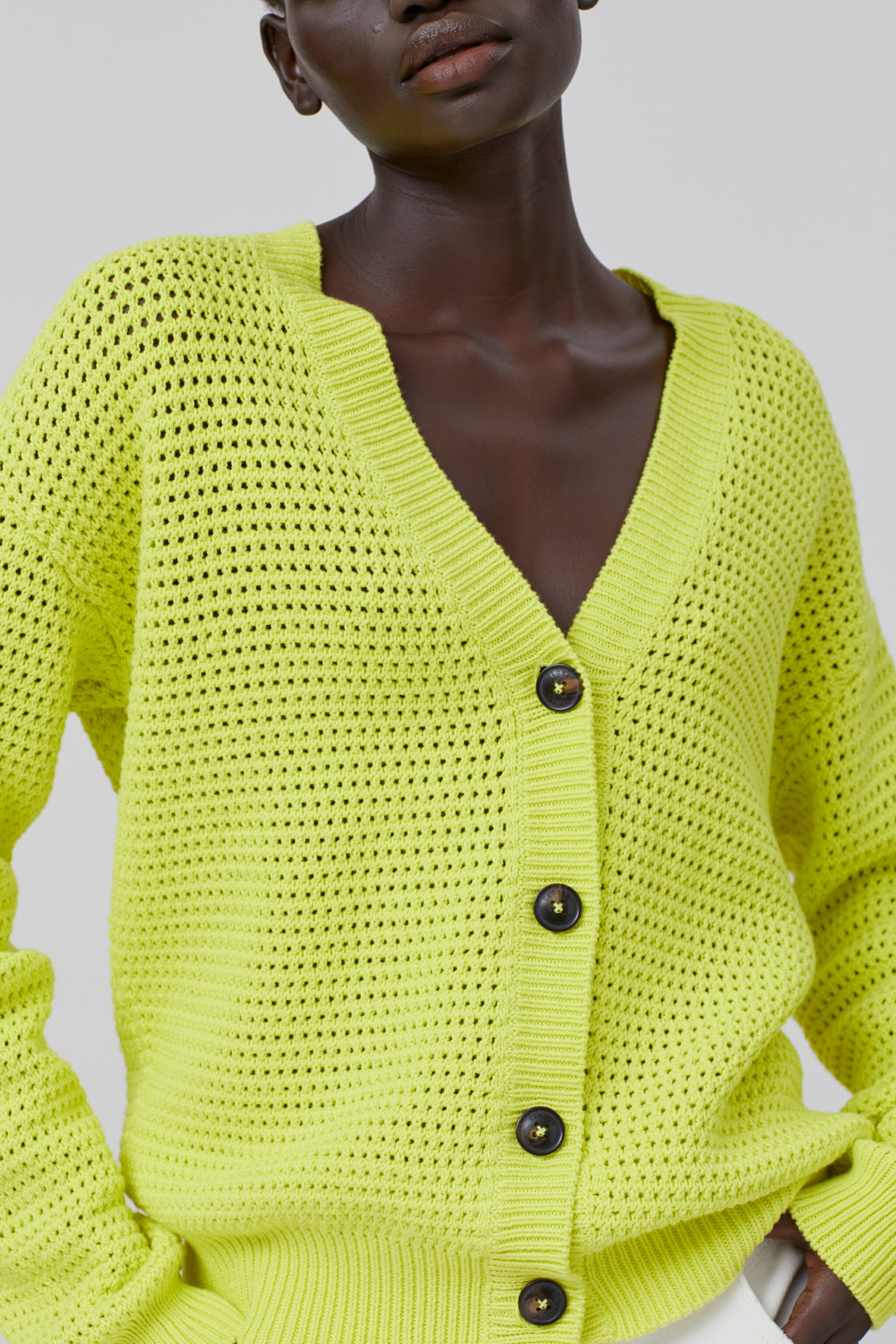Closed - Cardigan V-neck, Women , White