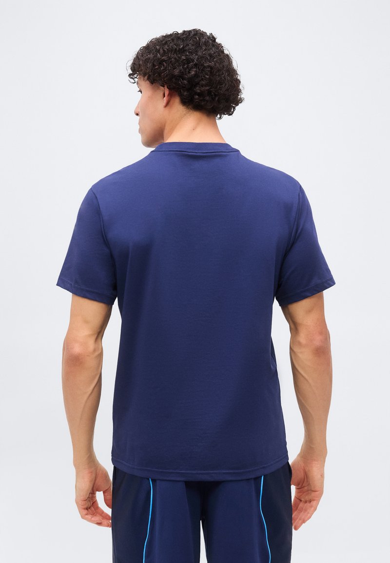 Jordan JUMPMAN CREW - Sportovní tričko - midnight navy/white