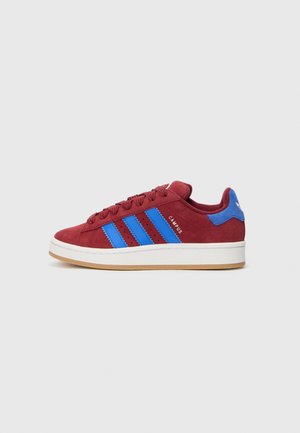 adidas Originals BROWN CAMPUS 00S UNISEX - Športni copati - noble maroon/hi-res blue/ftwr white