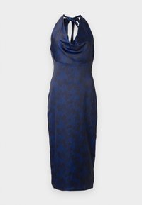 JOLINE COWL NECK MIDI - Koktajl obleka/za zabavo - navy blue