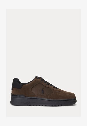 Polo Ralph Lauren MASTERS COURT SUEDE PANELED SNEAKER - Αθλητικά παπούτσια - brown