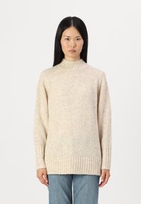 ONLY ONLAYA LIFE HIGH NECK - Camisola - birch
