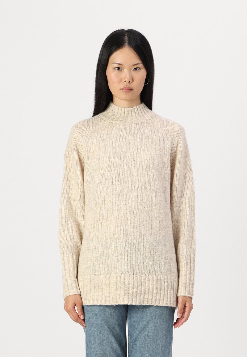 ONLY ONLAYA LIFE HIGH NECK - Camisola - birch