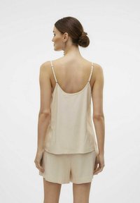 Vero Moda VMMYMILO - Topp - oatmeal