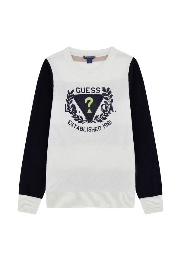 Strickpullover - weiß