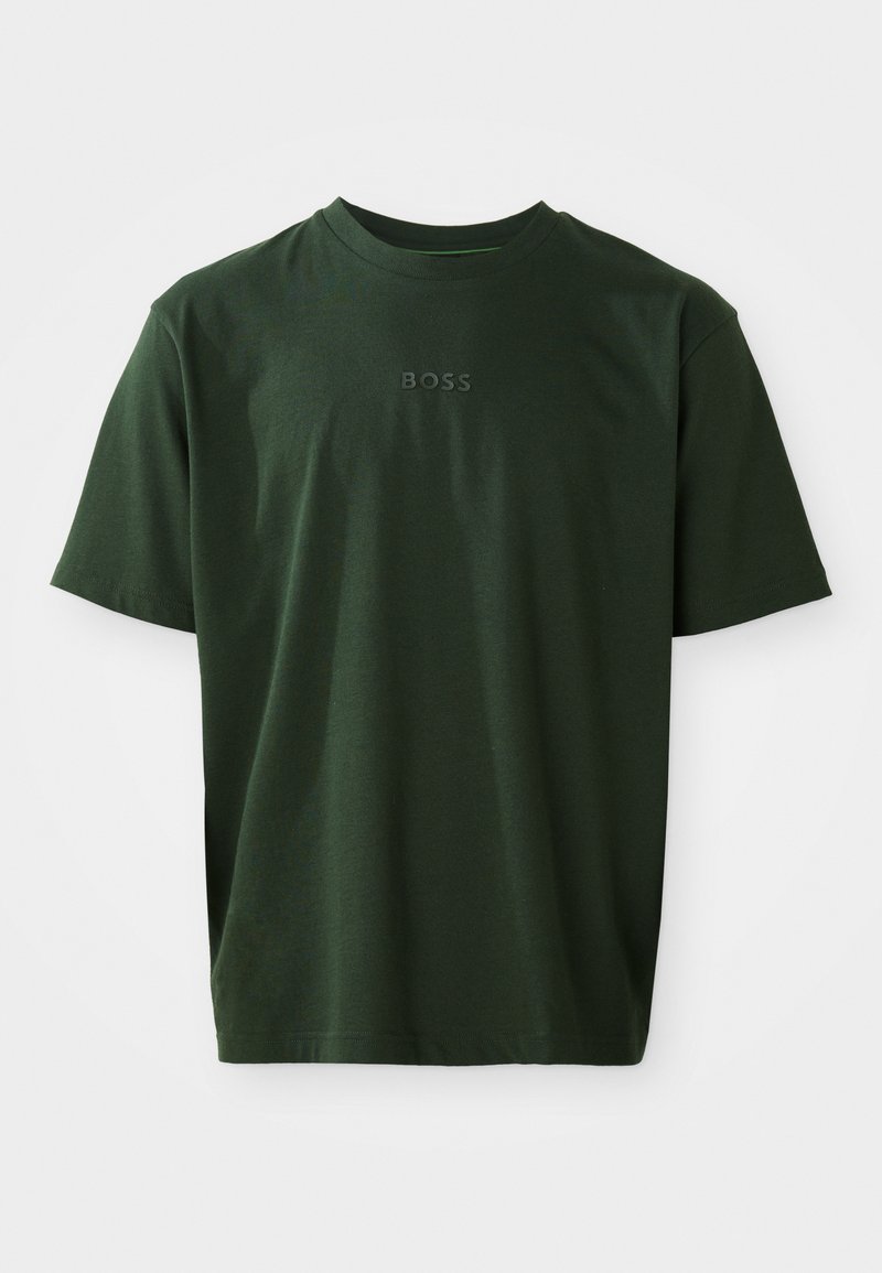 Boss T-shirt basic groen Boss T-shirt basic groen