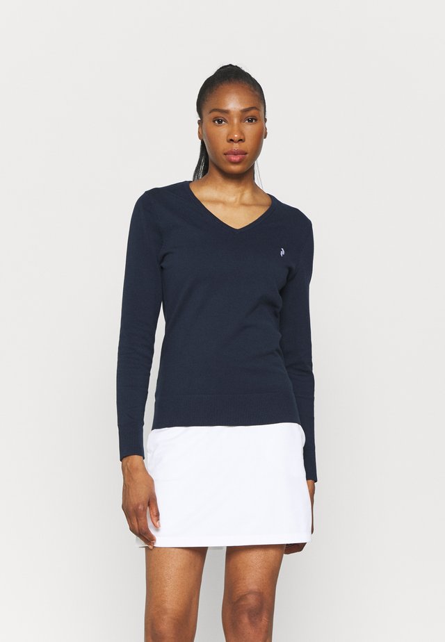CLASSIC V NECK - Trui - blue shadow