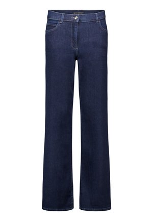Betty Barclay, BETTY BARCLAY MIT WEITEM BEIN CASUAL-HOSE - Jean flare - dunkelblau