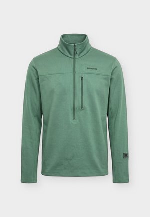 Patagonia, R1 ULTRALIGHT 1/2 ZIP - Sweatshirt - canopy green