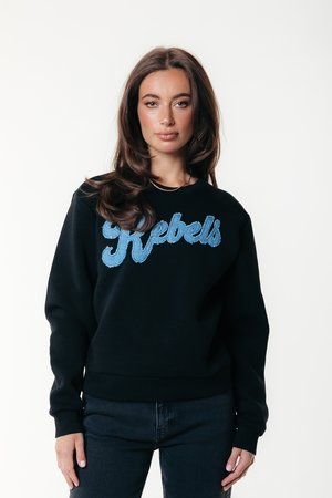 RELAXED - Sweatshirt - black
