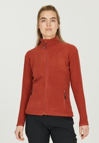 Whistler FLEECEJACKE COCOON - Fleecejacka - chili oil