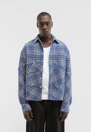 RETERNITY, LE TISSE WAFFLE SHIRT - Chemise - blue