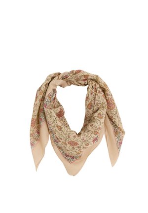 CARRÉ IMPRIMÉ FLEURI - Fular - rose