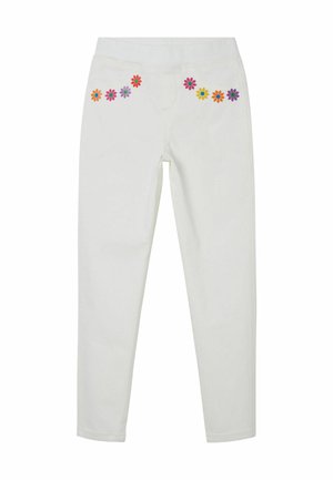 Desigual DAISY - Mekane hlače - white