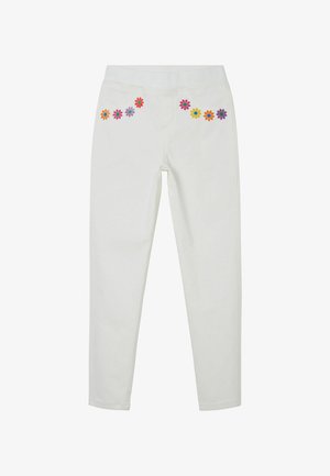 DAISY - Farkkuleggingsit - white