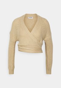 Noisy May Petite Pullover - beige