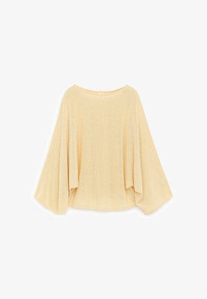 ARKET, ARKET DRAPED TOP - Pullover - cream