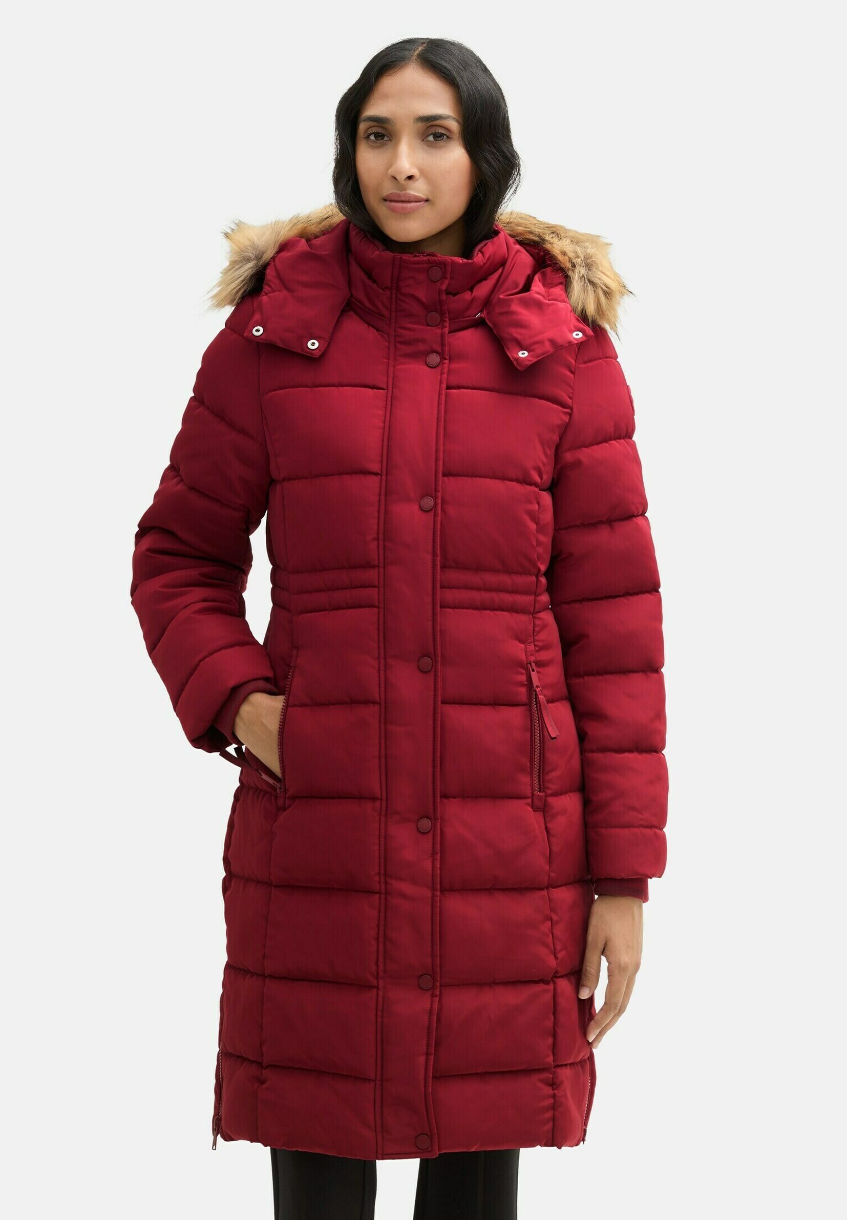 Zalando Wintermantel Dunkelrot Navahoo Wintermantel Rot Navahoo