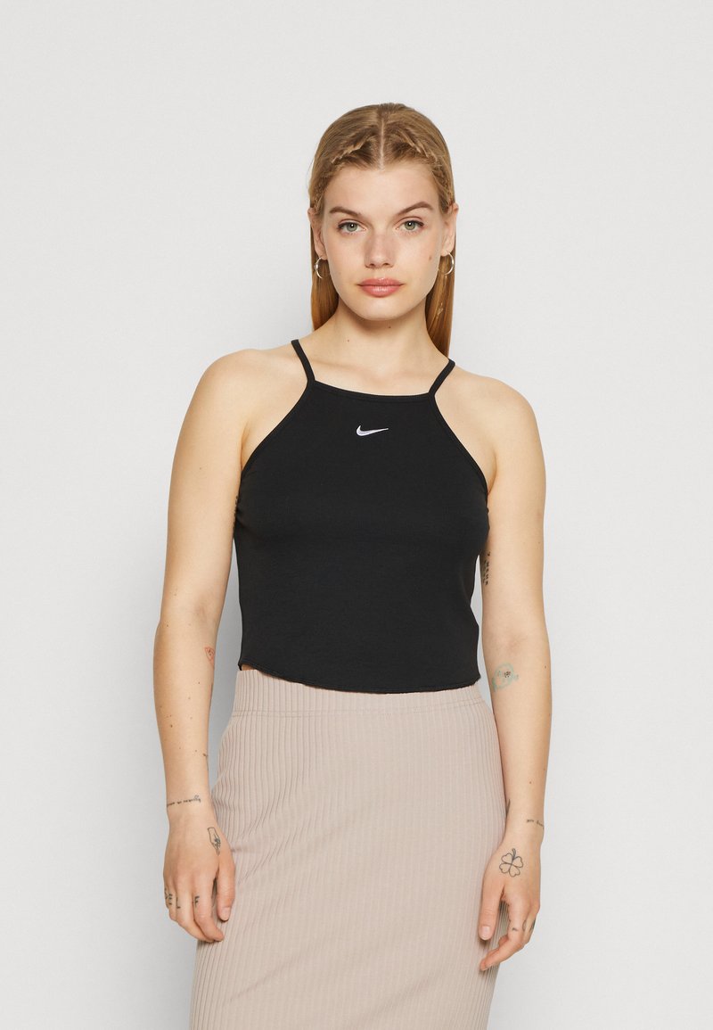 Nike Sportswear CAMI TANK Débardeur black/white/noir ZALANDO.FR