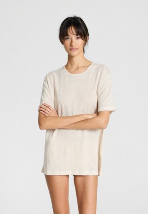 NYNNE TEE  - T-shirt basic - ancient grey