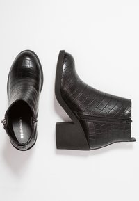 Even&Odd Boots à talons - black