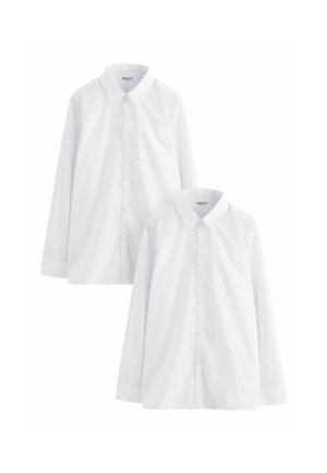 Next REGULAR FIT - LONG SLEEVE 2 PACK - Hemd - white