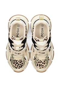 Posh by Poelman GIGI SNEAKERS - Zapatillas - black with animal print