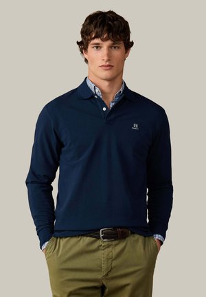 Hackett London, HACKETT LONDON POLO SHIRT HRTG H SML LOGO LS - Polo - old navy