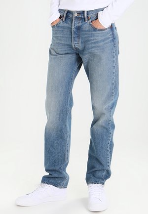 Džíny Straight Fit - light-blue denim