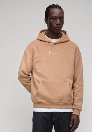 Karl Kani, SMALL SIGNATURE ESSENTIAL OS HOODIE - Hoodie - taupe