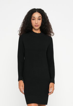 JDYRAVEN DRESS - Gebreide jurk - black