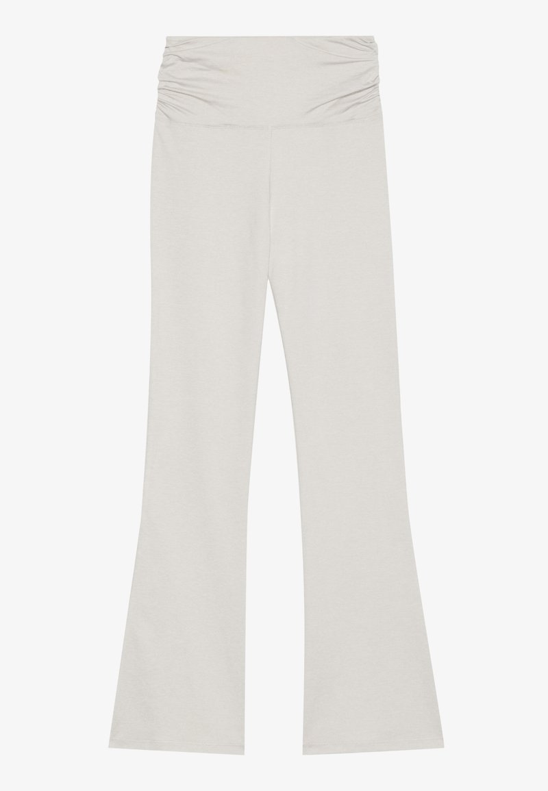 Even&Odd active FLARED HIGH RISE LEGGINGS WITH SIDE RUCHING - Leggings ...